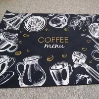 قالیچه رویه مخمل پشت چرم