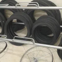 تایر سبد صندوق پشتی پلاک دوچرخه