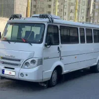 مینی بوس کارسان موتور ایسوزو سوپر دار