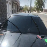 شیشه دودی روکش