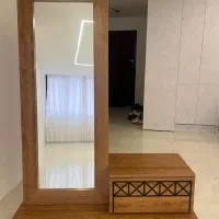 آینه قدی کشو دار چوبی