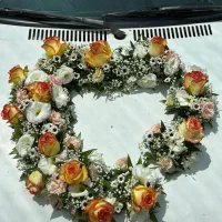 خنچه عروس و داماد، دسته گل عروس. ماشین عروس|خدمات پذیرایی، مراسم|اصفهان, آبشار|دیوار