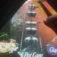 جا قابلمه ای نو و آکبند و پلمپش باز نشده 5طبقه