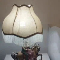 آباژور طرح آنتیک|چراغ خواب و آباژور|رشت, کوی مهر|دیوار