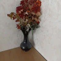 گل مصنوعی با گلدان