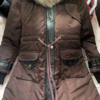 کاپشن بلند ضد آب بسیار گرم جنس قوی و محکم