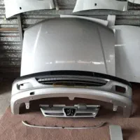 کاپوت پارس نقره ای سفید مشکی بژ    گلگیر سپر