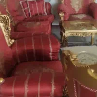 مبلمان استیل سلطنتی با ناهار خوری با بوفه ست