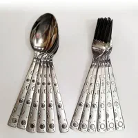 پخش انواع قاشق چنگال کفگیر ملاغه استیل
