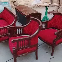 یک دست مبل 7نفره عتیقه ارسال ازاصفهان زیبا