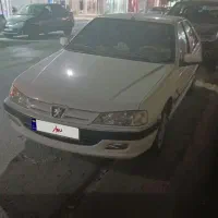 پژو پارس نود و سه سفید عروسک