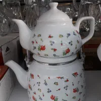 کتری قوری لعابی در طرح های متنوع|قوری، کتری، قهوه‌ساز دستی|میانه, |دیوار