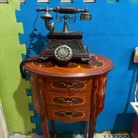 میز تلفن ب همراه تلفن