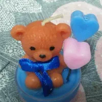 شمع طرحدار .بابونه .روبیک .وارمر.شمع قلمی