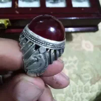 انگشتر نقره قدیمی|جواهرات|بیرجند, |دیوار