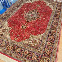 جفت قالی ۶متری دستباف لاکی سرمه ای|فرش|تهران, اکباتان|دیوار