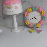 لوستر،چراغ خواب،ساعت بچه گانه شیک