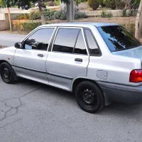 پراید مدل 86دوگانه کارخانه بی رنگ شاسی سالم