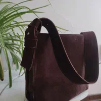 کیف چرم طبیعی دست دوز