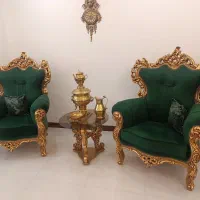 مبل سلطنتی با میز نهار خوری 4نفره|مبلمان خانگی و میز عسلی|فردیس, فرامرزیه|دیوار