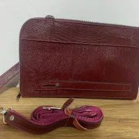 فولدر چرم طبیعی|کیف، کفش، کمربند|باقرشهر, |دیوار