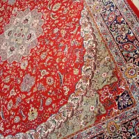 فرش ۹ متری ستاره طلایی دلیجان