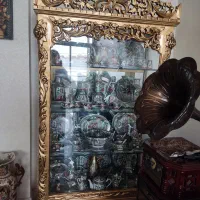 ویترین منبت کار دست|بوفه، ویترین، کنسول|اصفهان, محله اسلامی|دیوار