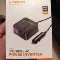 امبدل برق خودرو فندکی۱۲ ولت به ۲۲۰ ولت porodo