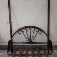 تختخواب دو نفره فلزی سالم
