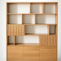 کتابخانه دکورآرای مدل DAKT44