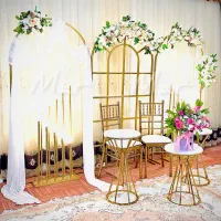 دکور و تشریفات جایگاه عروس داماد بله برون|خدمات پذیرایی، مراسم|قم, چهار مردان|دیوار