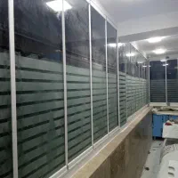 شیشه بالکنی ریلی (تاشو)