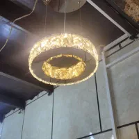 لوستر ریموت دار تخفیف ۵۰٪ محدود امیری|لوستر و چراغ آویز|زنجان, |دیوار