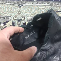 چکمه چرم نو قیمت یه جفت دمپایی|کیف، کفش، کمربند|مبارکه, |دیوار