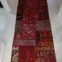 سه تخته فرش تکه دوزی|فرش|شیراز, ابیوردی|دیوار