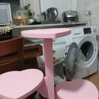 پایه قابلمه چوبی و استیل|آب‌چکان و نظم‌دهنده ظروف|مشهد, خواجه ربیع|دیوار