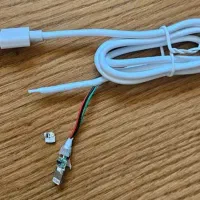 کابل شارژر آیفون UX238 آیفون ۲ ای سی|لوازم جانبی موبایل و تبلت|قم, حمام تالار|دیوار