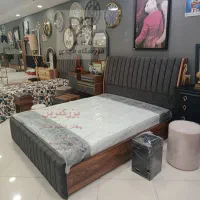 تخت خواب دونفره پارچه ای مدلnina*قستی*اقتصادی
