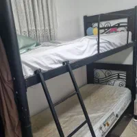 تخت دو طبقه فلزی