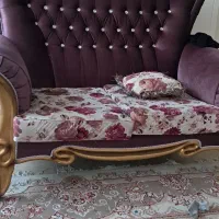 فروش مبل هفت نفره تخت خواب وویترین