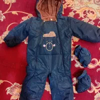 کاپشن سرهمی نوزادی تا یک ونیم سال سایز۳