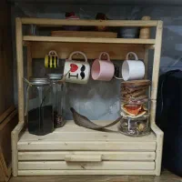 استند چوبی ۵۰در ۵۰
