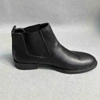 کفش رسمی مجلسی نیم بوت مردانه تمام چرم