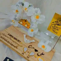 استند اثر انگشت ،گیفت ،دسته گل عروس