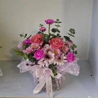 جار باکس گل هدیه به دوست اجتماعی کد ۱۲۲۷ گلاریس