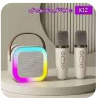 اسپیکر2میکروفون K12ORGINALنسخه اصلی فول اپشن
