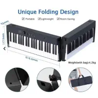 پیانو تاشو کونیکس pj88c|پیانو، کیبورد، آکاردئون|خرمآباد, |دیوار