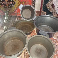 قابلمه چدن ۵ پارچه|ظروف پخت‌وپز|گلستان (تهران), |دیوار