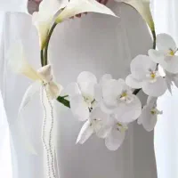 دسته گل عروس|گل مصنوعی|یزد, |دیوار