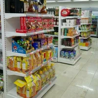 قفسه های هایپر زنجیره ای رنگ سفارشی
